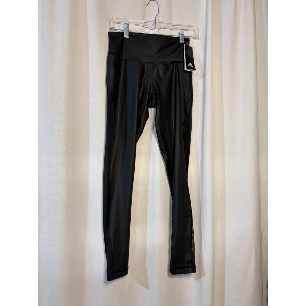 Adidas Inspired by Stella McCartney Black Climalite High Rise Tights D96050 S